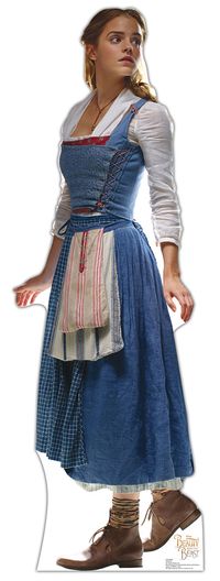 BELLE Cardboard Cutout Standup / Standee from Disney's "Beauty and the Beast (2017)" | Emma Watson | 65" H x 22" W | FREE Shipping