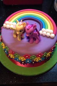 My Little Pony cake for S More