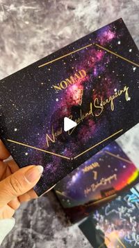 Masha🌿 on Instagram: "It’s here 🌌 New Zealand Stargazing Intense Color & Chrome Palette!🌌
@nomadcosmetics 
6 sparkly multichromes and 9 buttery smooth mattes! 

Palette is already available! 
Use code MASHA10 to save some % 
* palette was kindly gifted by the brand ✨

#nomadcosmetics #nomadcosmeticseyeshadows"