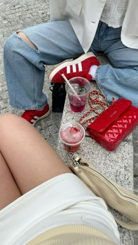 starbucks, details, inspo photo, girly things, clean girl, that girl, filler pic, red details