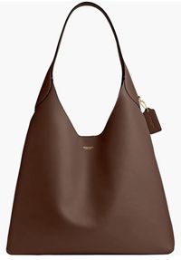 The Brooklyn is an elegant, minimalist silhouette—with a distinctly New York attitude. Larger than the 28, this larger hobo bag for women is crafted of natural grain leather with beautiful texture and soft feel, perfect for the fall 🍁 🍂 