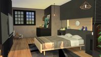 Sims 4 inspiration for bedroom no cc • watch the build on my youtube cgl games❤️