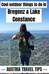 Tips for Bregenz - the best outdoor things to do in Bregenz and the Lake Constance area. From biking to the outdoor opera and going up the surrounding mountains!