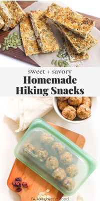 Now that we’re well into hiking season (though honestly I love to hike year-round if I can!), I wanted to share some of my favorite homemade hiking snacks! From healthy granola bars to nutritious baked goods and no bake energy bites, these make ahead snacks are perfect for keeping you fueled up for your outdoor adventures.