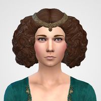 TSM to TS4: Queen Hair (2 Versions) | History Lover's Sims Blog