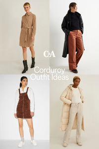 Explore versatile corduroy outfit ideas for dressing up in corduroy dresses, rocking corduroy pants, or flaunting a corduroy blouse. Find inspiration to create trendy looks for any occasion. Discover how to make corduroy your style statement! #MakeItAnOccasion