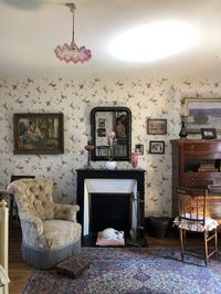 Blanche Hoschedé-Monet’s bedroom Blanche Hoschedé-Monet was the stepdaughter and the daughter-in-law of Claude Monet