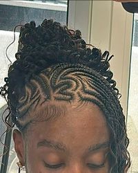 #braids #cornrows #hairstyle #trending #trendy #try