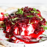 I’m checking out a delicious recipe for Cranberry Cream Cheese Dip Recipe from Smith’s Food and Drug! 