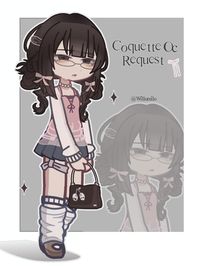 I love making coquette ocs smm ⁽⁠⁽⁠ଘ⁠(⁠ ⁠ˊ⁠ᵕ⁠ˋ⁠ ⁠)⁠ଓ⁠⁾⁠⁾ (Oc requests are open for now) | #gacha #gl2 #oc #coquette