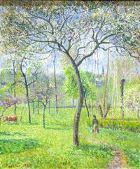 Camille Pissarro, "Landscape (Orchard)", 1892 | by THoog