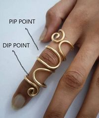 Arthritis finger splint for both joints ring adjustable brass SIZE :- All Size Are Available, choose from variation. METAL :- Brass PIP OR DIP SUPPORT RING ❥ Customers satisfaction is our biggest priority, please contact us with any questions/queries for future or existing orders, and we will do our best to make sure you are happy with your order. ♥ Please Make Sure to Include The Correct Address During Before Order. You Can return Item within 30 Days After Successful Delivery. We Offer 100% Mon