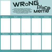 Wrong Place Meme - BLANK by Deathinator