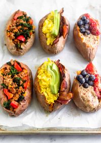 Sweet Potato Breakfast 3 Ways {Paleo, Whole30} | Eat The Gains