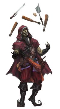 m Half Orc Bard juggler