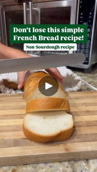 1.4K views · 314 reactions | 🥖 French Bread Recipe 👇🏼

🏡 For more baking recipes, give us a follow @homemakersharmony!

⬇️ Don’t lose this recipe, you’ll want to save it for later!

🥣 Ingredients:
2 ¼ cups warm water, 110-115 degrees F
2 tablespoons granulated sugar
1 tablespoon instant yeast
2 ¼ teaspoons salt
2 tablespoons olive or avocado oil
5 ½ – 6 cups bread flour 

📝 Instructions:
1. In the bowl of an electric stand mixer fitted with the dough hook, combine the water sugar and yeast. Let the mixture bubble and foam before proceeding (this can take 3-5 minutes).
2. Add the salt, oil and 3 cups of flour and mix. Add in 2 1/2 to 3 more cups of flour gradually. The dough should clear the sides of the bowl and form a soft ball that doesn’t leave a lot of dough residue on your finge