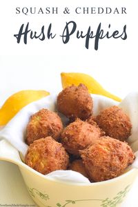 Squash & Cheddar Hush Puppies - Southern Made Simple