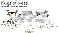 Around the Sims 4 | Custom Content Download | Rugs of mess