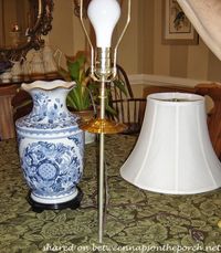 Make a Lamp from a Beautiful Vase or Figurine