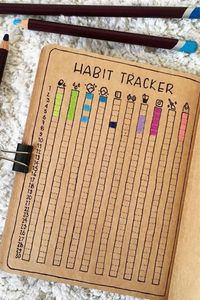 Looking to add a habit tracker to your bullet journal!? Check out these September layouts and spreads for inspiration! #bujo #habittracker #bulletjournal #bujoideas