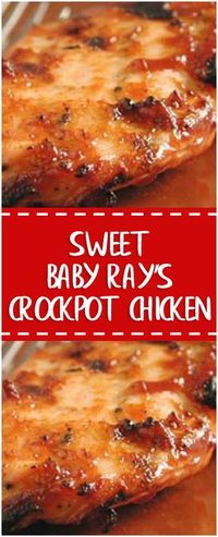 Sweet Baby Ray’s Crockpot Chicken – Page 2 – Fresh Family Recipes | popularrecipess.com