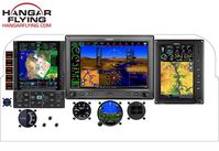 Beechcraft T-34 Mentor Garmin Panel Designed on HangarFlying.com Start designing your custom instrument panel today for free! @Beechcraft @Garmin Aviation @Hangar Flying Community #InstrumentPanelDesigner #AircraftBuildersLog