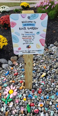 Painting the Town introduces kindness rock garden - The Sun Newspapers