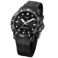 @! Tissot Mens Seastar 1000 Automatic Analog Black 43mm...