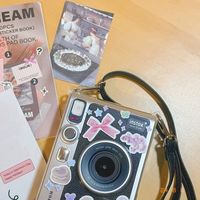 i love my @fujifilm_ca mini evo! you can print polaroids with knowing what they will look like! you can also store them in the camera using an sd card! . . . Follow @doraejou if you want to see more 🫶 #instax #fujifilm #camera #journal #diaries #camera #cameras #fujifilm_xseries #fujifilmminievo #minievo #studygram #desksetup #deskgram #deskgoals #deskspace #deskorganization #ugc #ugccreator #ugccommunity #ugcexample #ugccontent #ugccreators