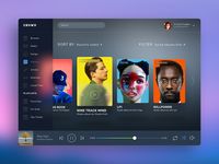 Music App by Moatasem Abbas Kharraz | Dribbble | Dribbble