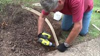 How to Build Concrete Lawn Borders - YouTube