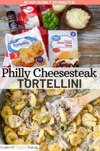 Philly Cheesesteak Tortellini