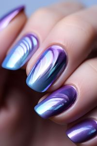 metallic nails, gradient nail art, blue to purple nails, nail design ideas, nail art inspiration, stunning nails, beautiful nail art, trendy nails, creative nail designs, unique manicure, nail beauty, vibrant nails, colorful nails, DIY nail art, nail trends, nail fashion, ombre nails, nail inspiration, elegant nails, eye-catching nails, nail creativity, nail ideas, stylish nails, nail magic, fabulous nails, glamorous nails, nail aesthetics, nail goals, nail tutorial, creative nail art