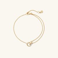 14k Gold Handcrafted Linked Bracelet - Jewelry | Mejuri