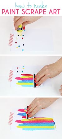 This DIY art project idea is really easy, so much fun, and makes beautifully colored notecards. You just need a few simple supplies you may already have!