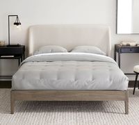 Layton Upholstered Platform Bed | Pottery Barn