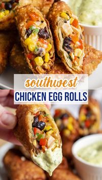 Southwest Chicken Rolls