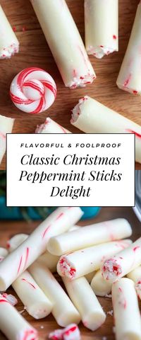 Indulge in the festive flavor of Classic Christmas Peppermint Sticks Delight! These sweet treats are super easy to make and will add that perfect holiday touch to your celebrations.