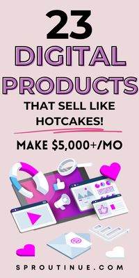 If you want to create digital products, here are the top 23 digital products to sell online.