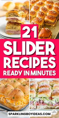 Discover quick easy slider recipes for a crowd! Whether you're hosting a party or looking for quick meal ideas, our party sliders offer everything from easy BBQ sliders to gourmet vegetarian sliders. Dive into the world of mini burger sliders, perfect for game day or as appetizing sliders for kids. Get creative with pulled pork, chicken, or beef slider ideas, and learn the art of perfect slider buns and toppings. These make-ahead sliders are sure to be a hit at any gathering!