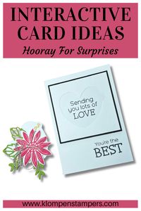 An easy fool-proof method for using the Hooray For Surprises Dies to make fun interactive cards. Step-by-step instructions on how to use these fun dies to make unique cards everyone will enjoy receiving.