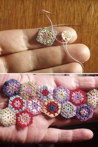 :-)  Would be great in a doll house! <3 - My days of crocheting with sewing thread and making granny square blankets in 1/12 scale are over!!!!!