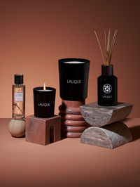 Minimalist design, endless destinations. Explore the world through Lalique’s Voyage de Parfumeur collection.