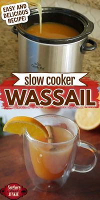 Our Super Easy Slow Cooker Wassail Recipe is the perfect blend of tangy and sweet, a symphony of spices and fruit juices that will dance on your taste buds. What makes it truly remarkable is its simplicity; it requires just a handful of ingredients and a little bit of love in the preparation.