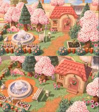 This animal crossing DLC is taking over my whole life :’) the custom path is by tobimorieko on IG/twt!