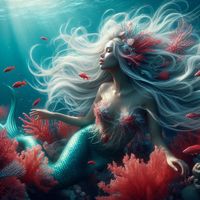 #siren #coral #sea #fantasy #picoftheday