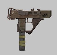 ArtStation - Rusty cyberpunk smg, Alexander Kriegerman