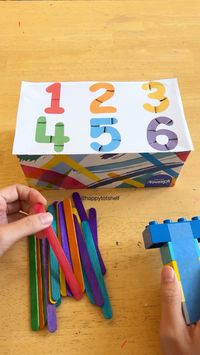 Make learning to count into hands-on and playful with our Hammer the Numbers printable! 🔨As kids hammer popsicle sticks into numbered slits, they're mastering color recognition, 1-to-1 correspondence counting, and fine motor skills. It’s packed with learning in one activity! Find more fun 1 to 1 correspondence counting activities here: