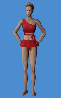 Excuse the lame Bodyshop preview, this is just a simple mesh edit. I put blockfeet on Summer-Choi-Simblr's Hot Sugar Swimsuit as requested by Anon. I didn't change the filenames so let the new meshes…