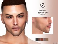 The Sims Resource - Sims 4 - ZENX - Beard Z45